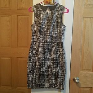 Black & White H&M sheath dress 6/36